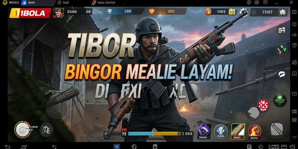 Gameplay 11BOLA yang mencekam dan seru di lingkungan yang gelap.