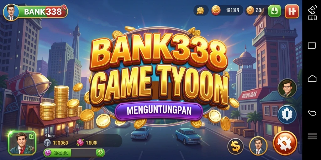 Tampilan gameplay menarik dari BANK338 yang memukau.