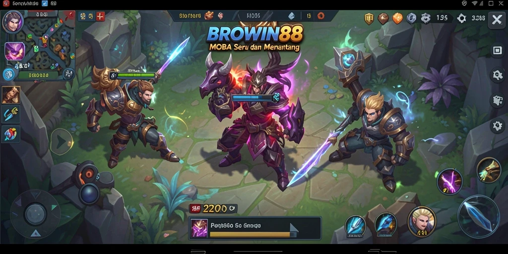 Tangkapan layar gameplay BROWIN88 yang menawan dan dinamis.