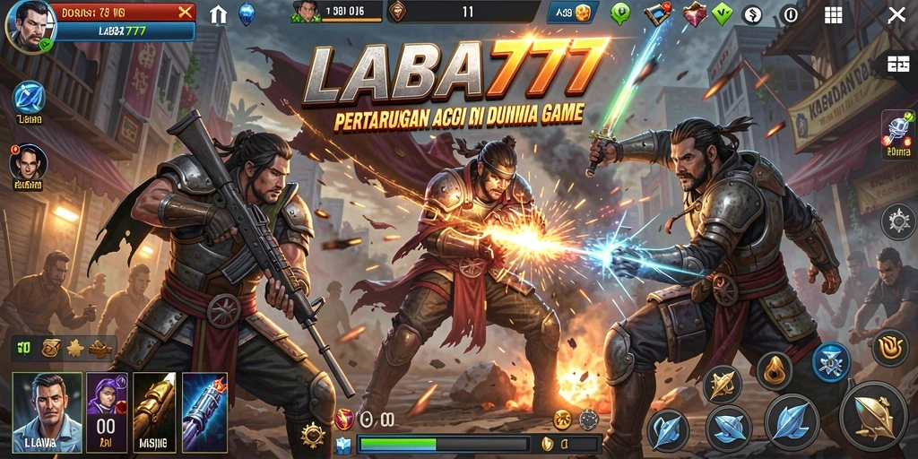 Menampilkan gameplay yang penuh aksi dan tantangan di LABA777.