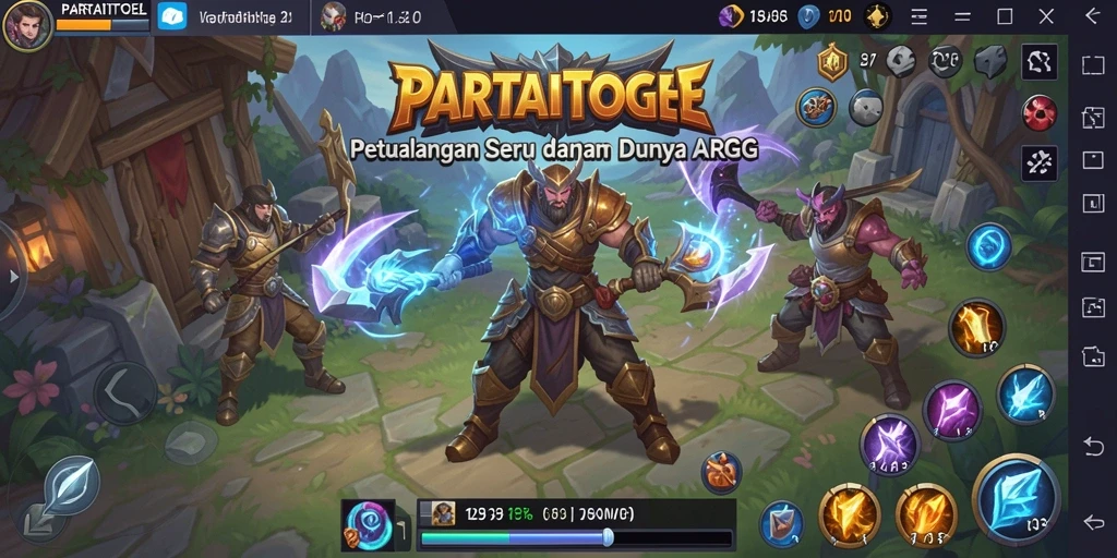 Tampilan gameplay seru dari PARTAITOGEL di dunia ARPG.