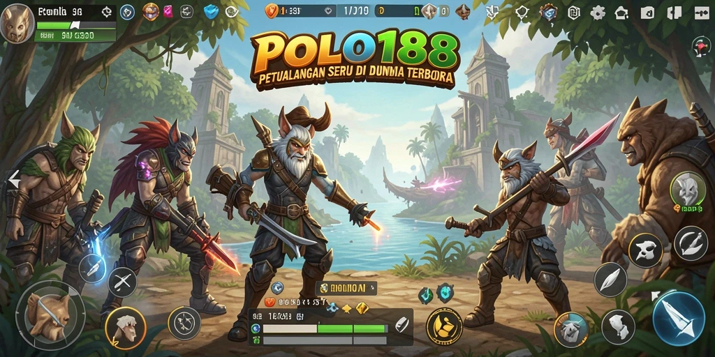 Tampilan gameplay <strong>POLO188</strong> yang menakjubkan di dunia terbuka.