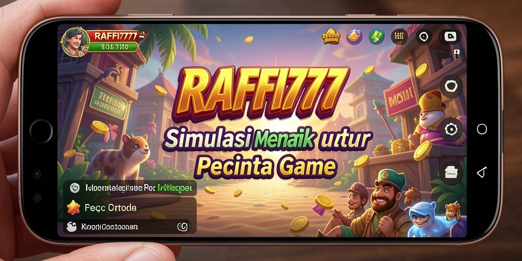 Tampilan gameplay menarik dari RAFFI777 yang memukau.