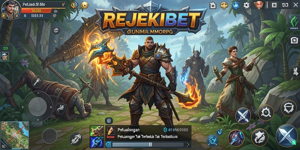 Tampilan gameplay seru di dunia REJEKIBET.