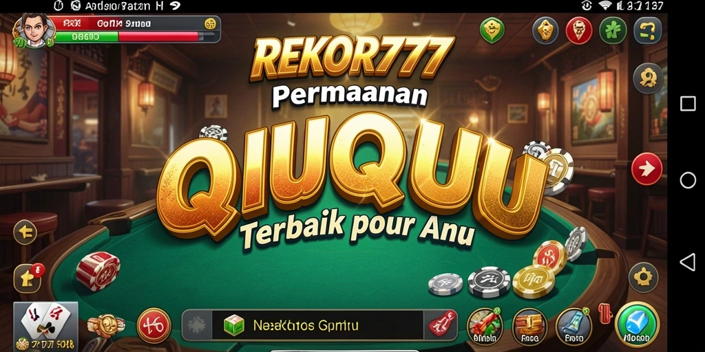 Tampilan gameplay QiuQiu yang menarik dan interaktif di REKOR777.