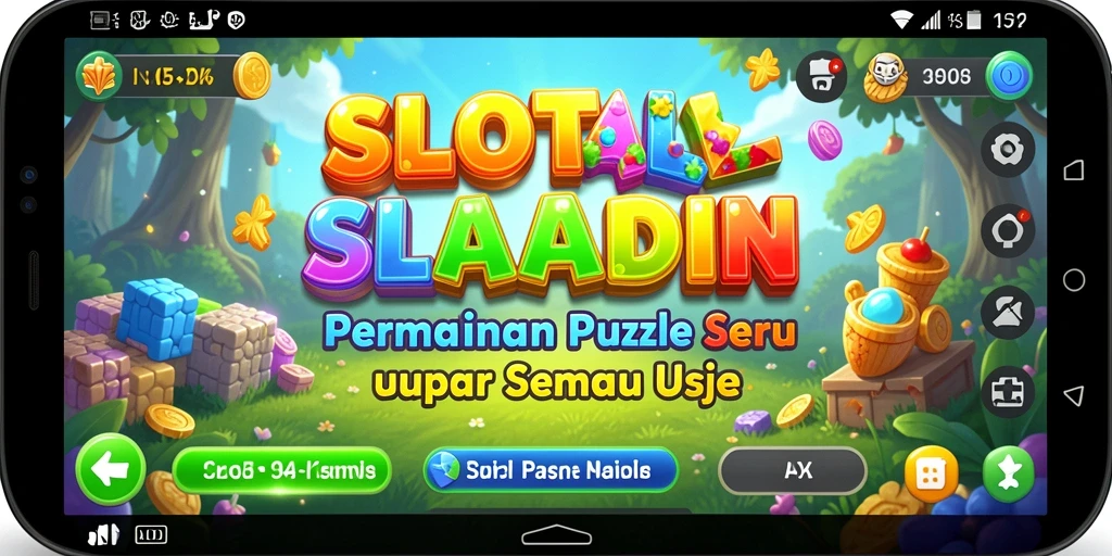 SLOTALADIN - Tangkap momen seru dalam menyelesaikan puzzle.