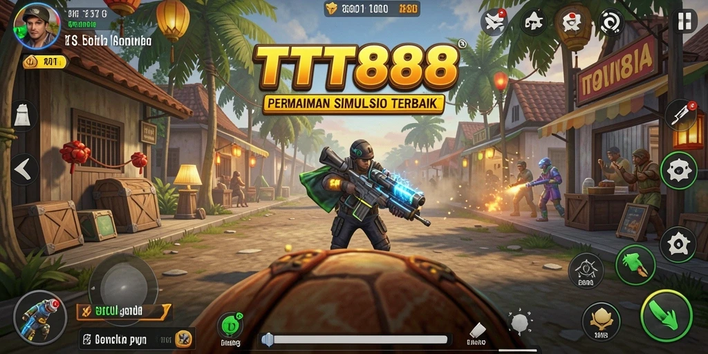 Tampilan gameplay TTT888 yang menakjubkan dalam dunia simulasi.