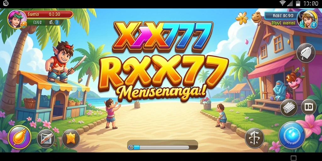 Tampilan gameplay XXX777 yang seru dan menghibur.
