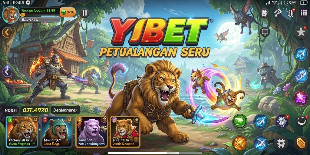 Tampilan menarik gameplay petualangan di YYBET dengan banyak tantangan.