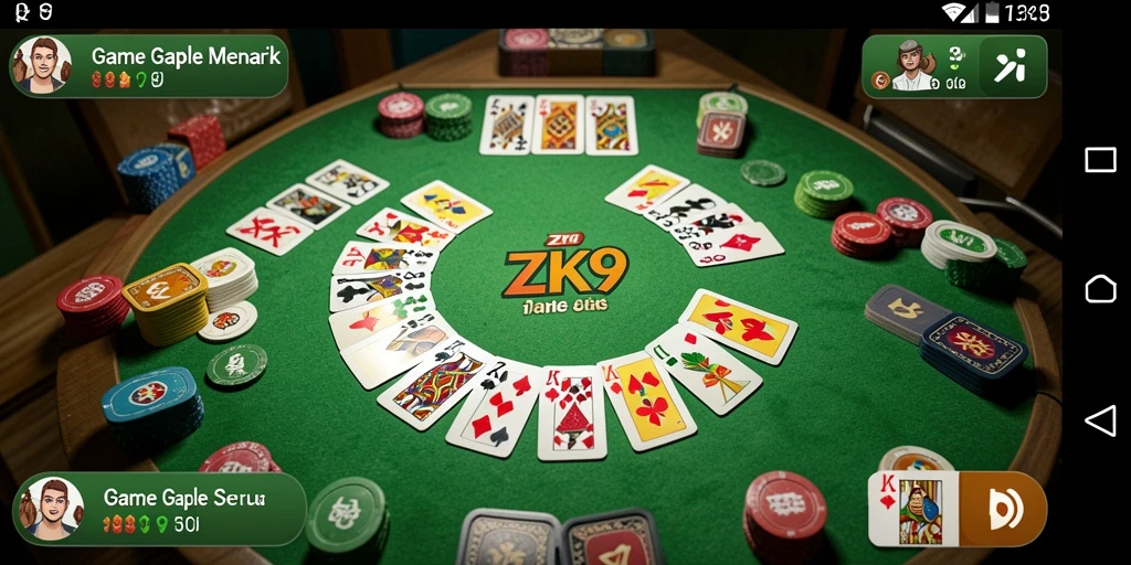 Gameplay ZK9 yang seru dengan suasana Gaple yang kental.